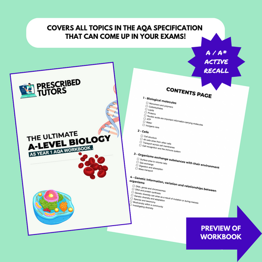 THE ULTIMATE A-LEVEL BIOLOGY WORKBOOK: AQA (YEAR 1/AS)